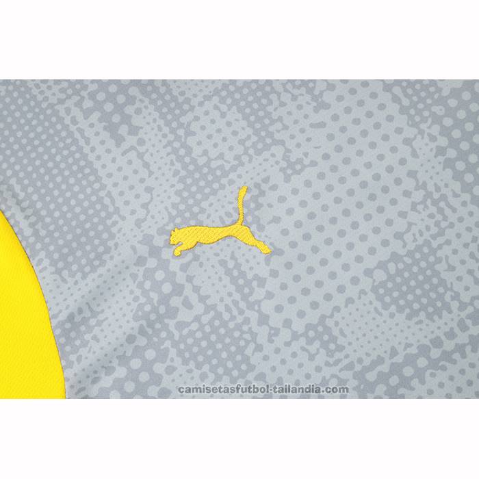 Chandal del Borussia Dortmund Manga Corta 25/26 Gris - Pantalon Corto